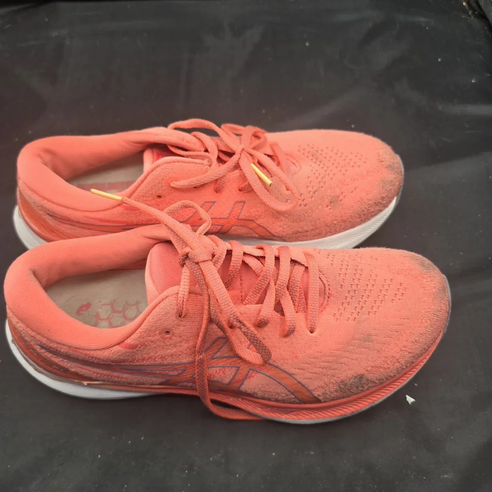 Asics dynamic coral